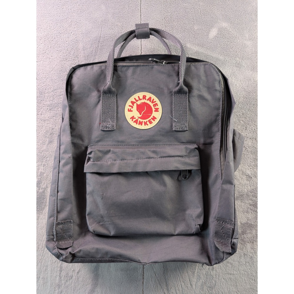 Fjallraven Kanken Backpack Graphite Gray Classic School Travel Bag 23510